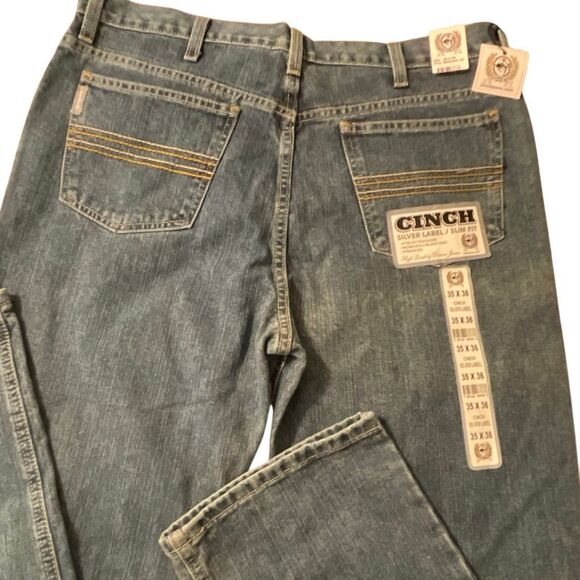 Cinch Silver Men’s Western/Cowboy/Work Pants - Picture 6 of 13